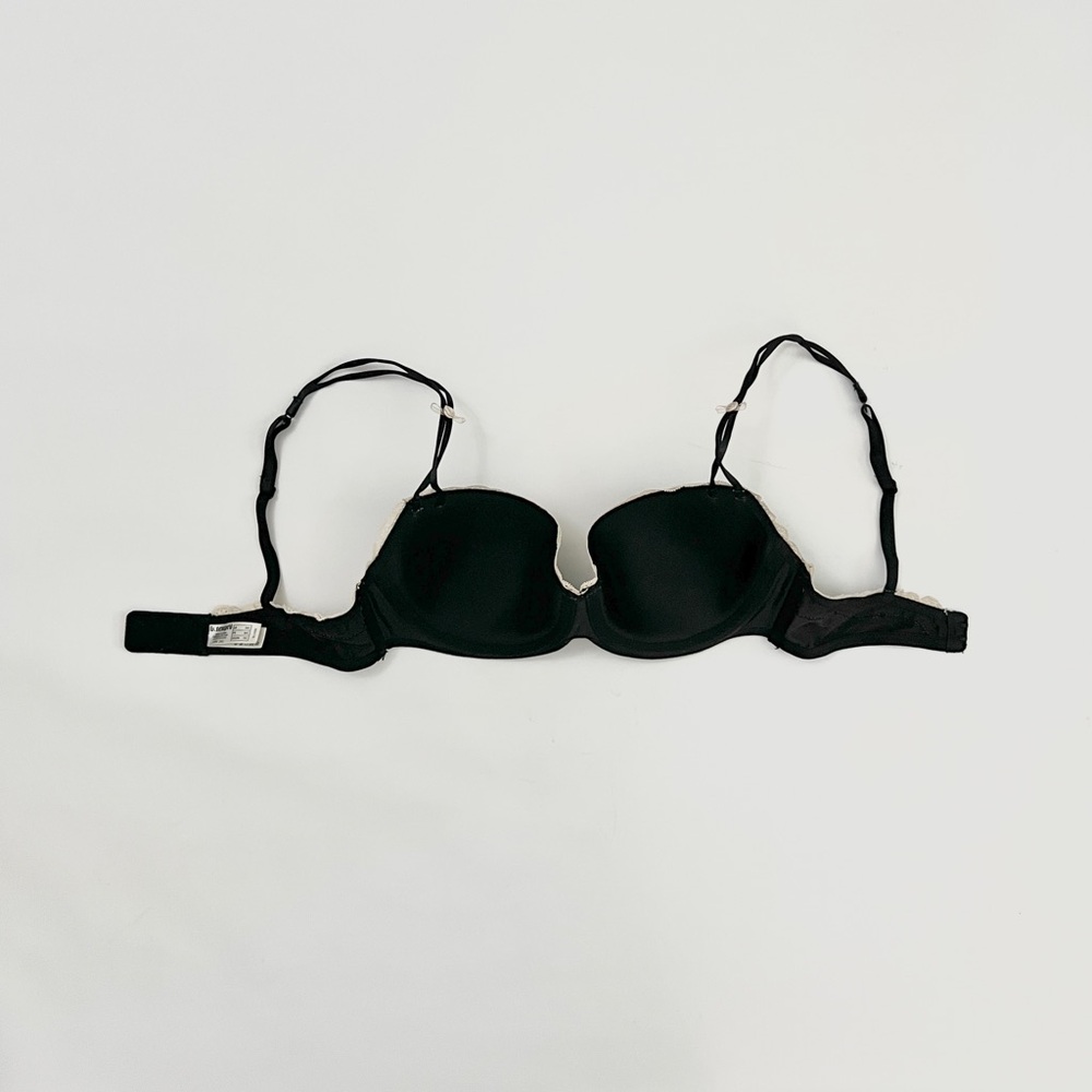 b.tempt’d | balconette vintage-inspired underwire demi lace push up bra | sz 34c - Picture 5 of 8